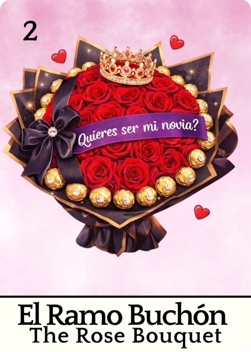 El Ramo Buchón Amor Tóxico Lotería card