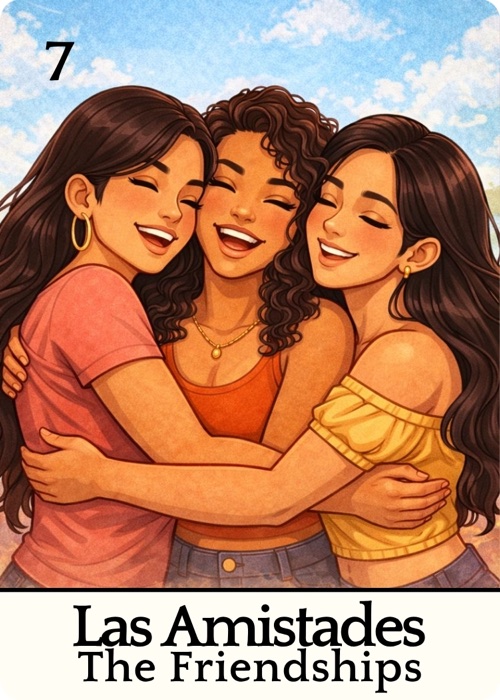 Las Amistades Amor Tóxico Lotería card