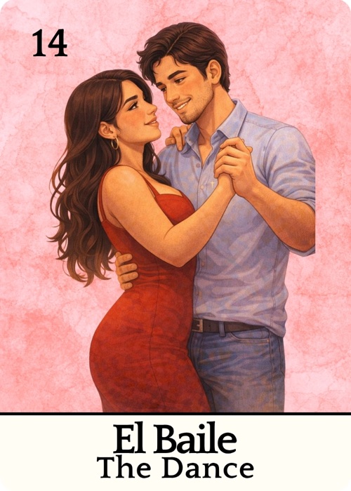 El Baile Amor Tóxico Lotería card