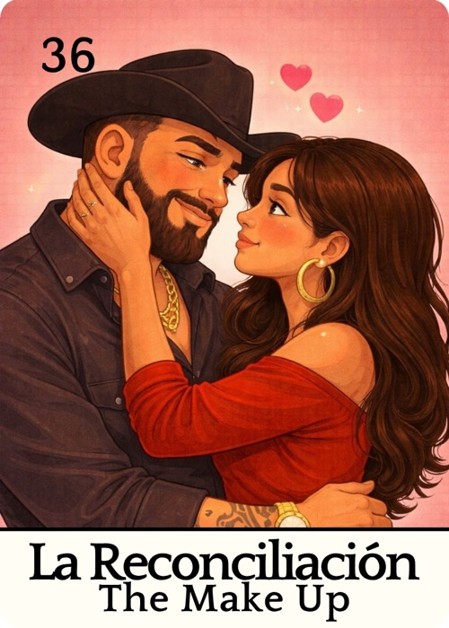 La Reconciliación Amor Tóxico Lotería card