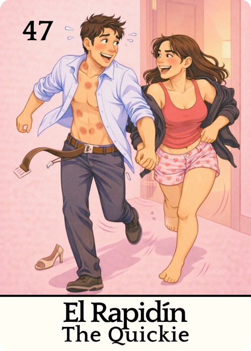 El Rapidín Amor Tóxico Lotería card