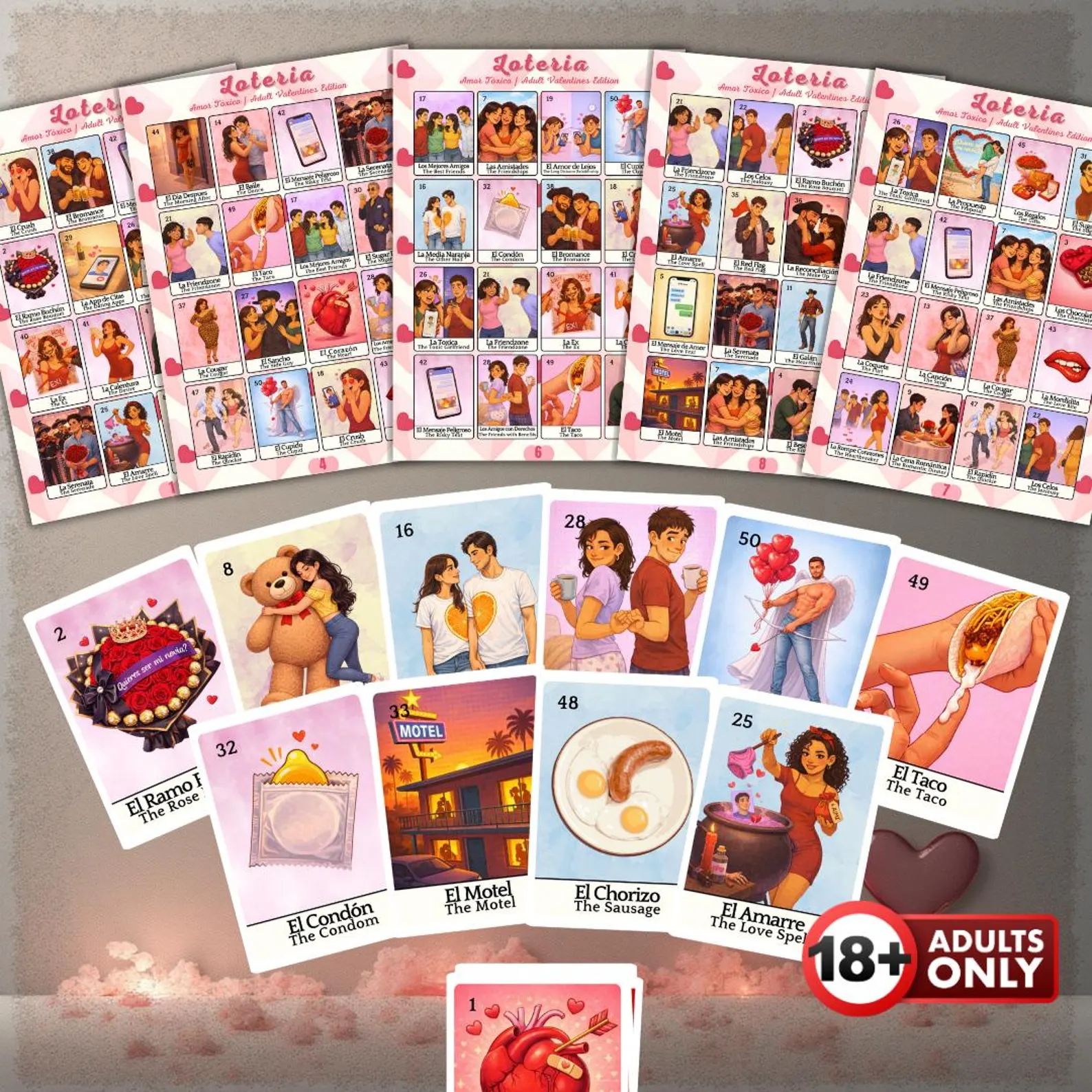 Amor Tóxico Lotería
