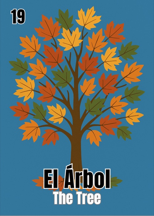 El Árbol Grateful AF Thanksgiving Latino Lotería card