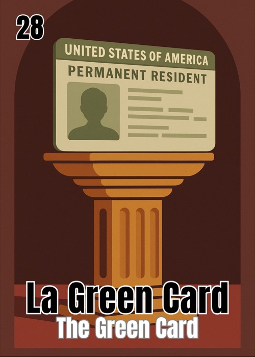 La Green Card Grateful AF Thanksgiving Latino Lotería card