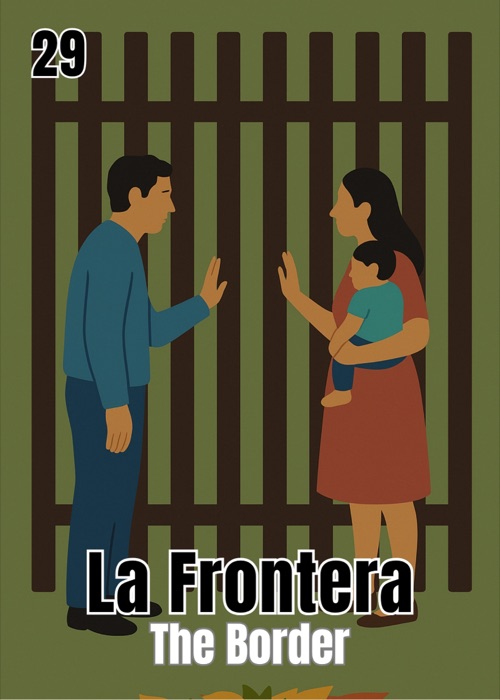 La Frontera Grateful AF Thanksgiving Latino Lotería card