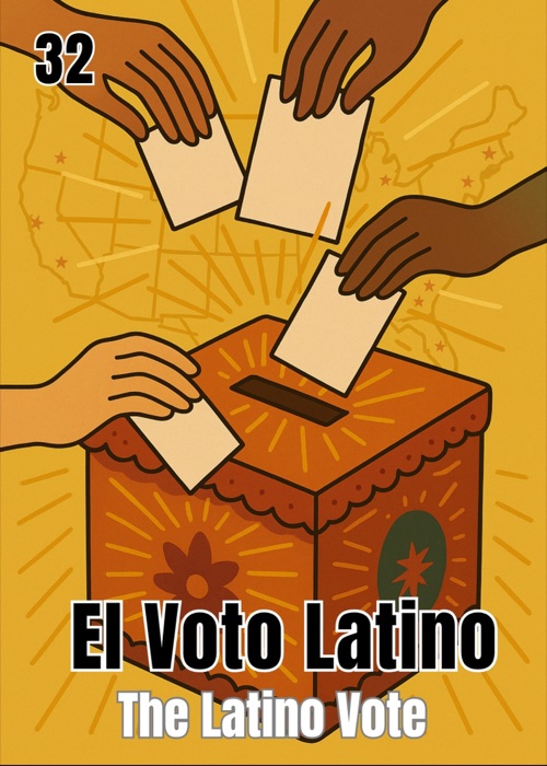 El Voto Latino Grateful AF Thanksgiving Latino Lotería card