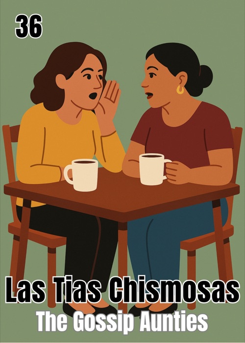 Las Tías Chismosas Grateful AF Thanksgiving Latino Lotería card