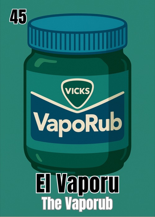 El Vaporú Grateful AF Thanksgiving Latino Lotería card