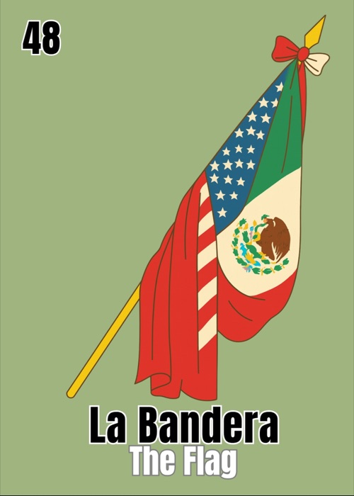 La Bandera Grateful AF Thanksgiving Latino Lotería card