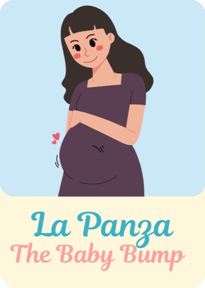 La Panza Lotería Bebé card
