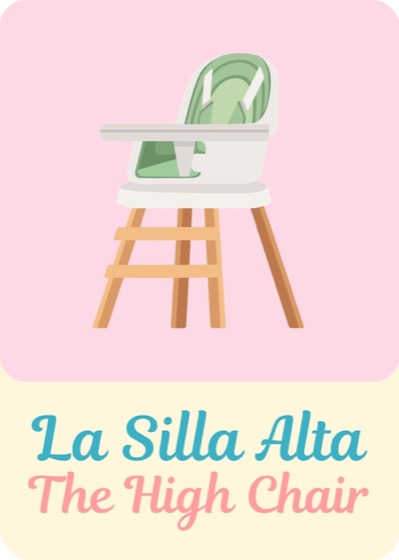 La Silla Alta Lotería Bebé card