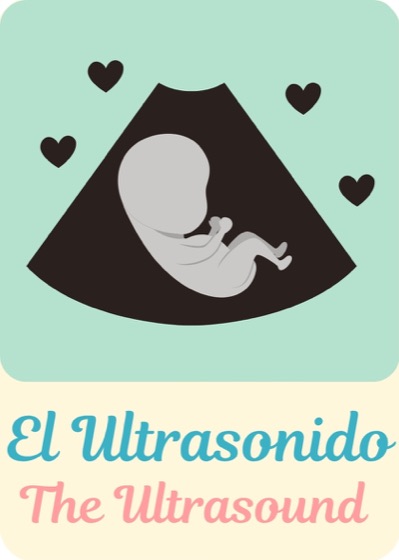 El Ultrasonido Lotería Bebé card