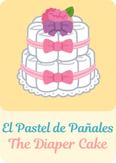 El Pastel de Pañales Lotería Bebé card