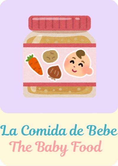 La Comida de Bebé Lotería Bebé card