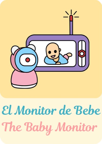 El Monitor de Bebé Lotería Bebé card
