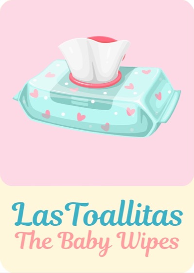 Las Toallitas Lotería Bebé card