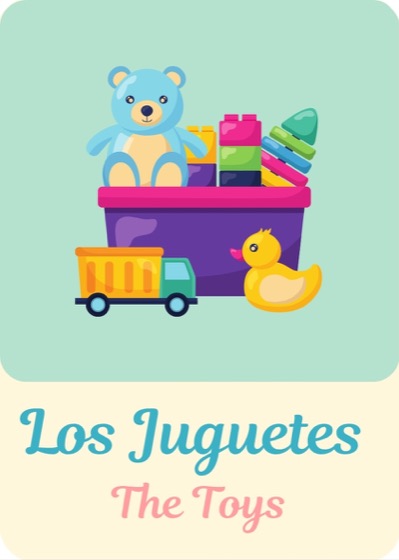 Los Juguetes Lotería Bebé card