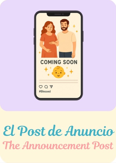 El Post de Anuncio Lotería Bebé card