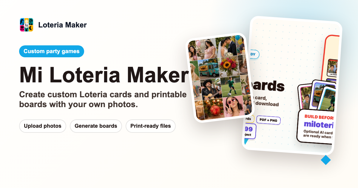 Mi Lotería Maker