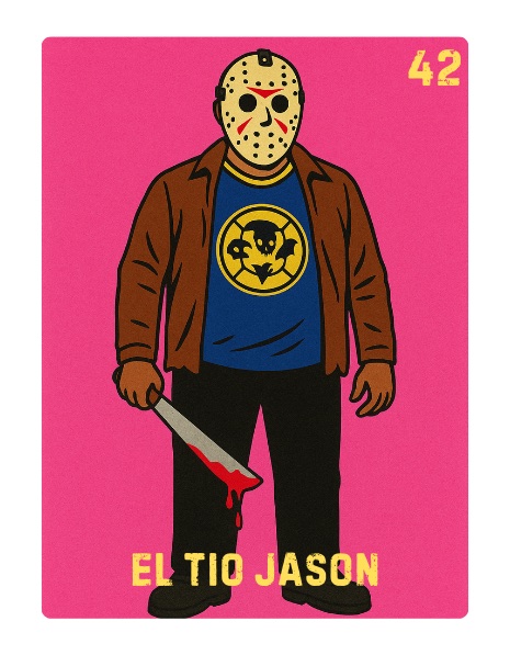 El Tío Jason Spooky Lotería card