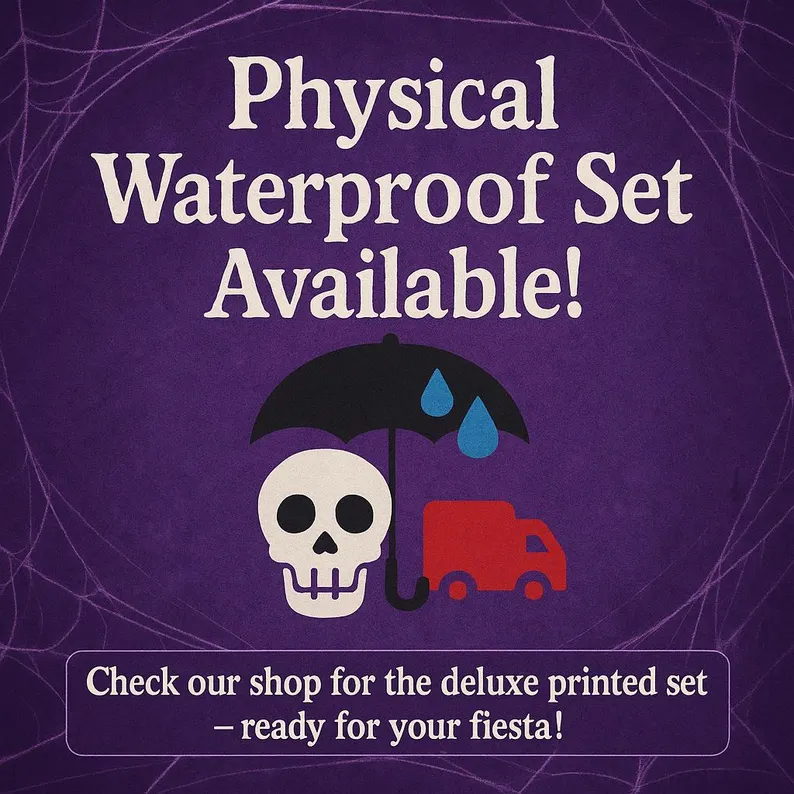 Spooky Lotería boards