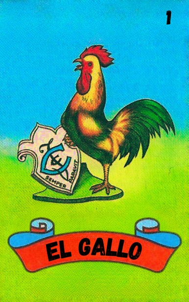 El Gallo, carta tradicional de Lotería