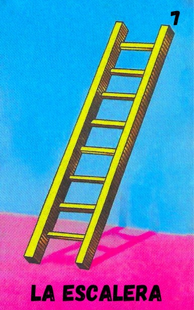 La Escalera, carta tradicional de Lotería