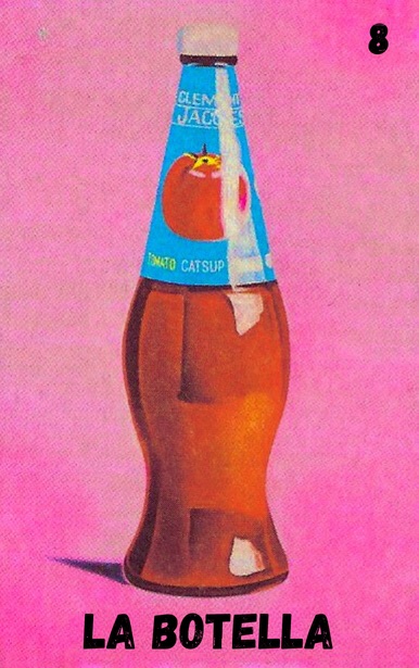 La Botella, carta tradicional de Lotería