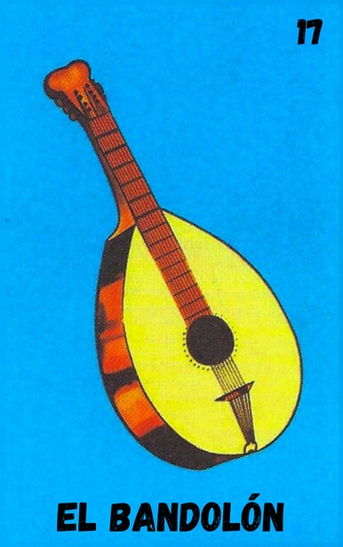 El Bandolón, carta tradicional de Lotería