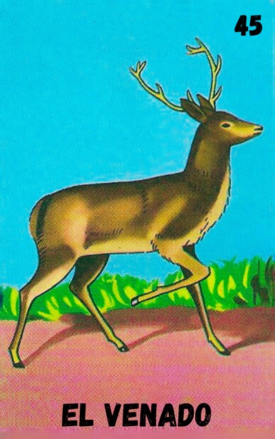 El Venado, carta tradicional de Lotería