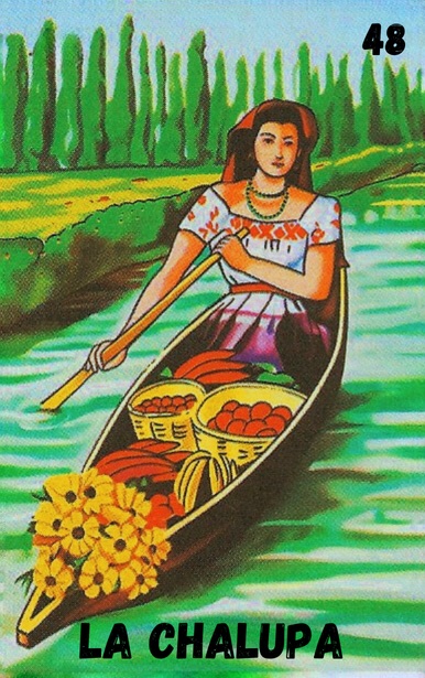 La Chalupa, carta tradicional de Lotería